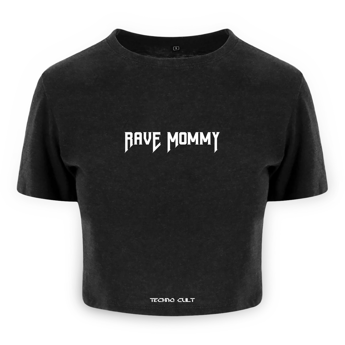 RAVE MOMMY//Cropped T-shirt