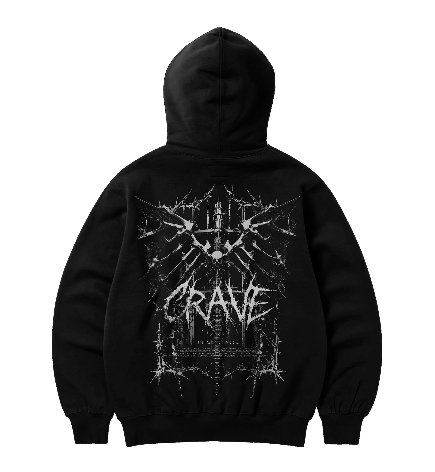 CAGE//Oversized hoodie