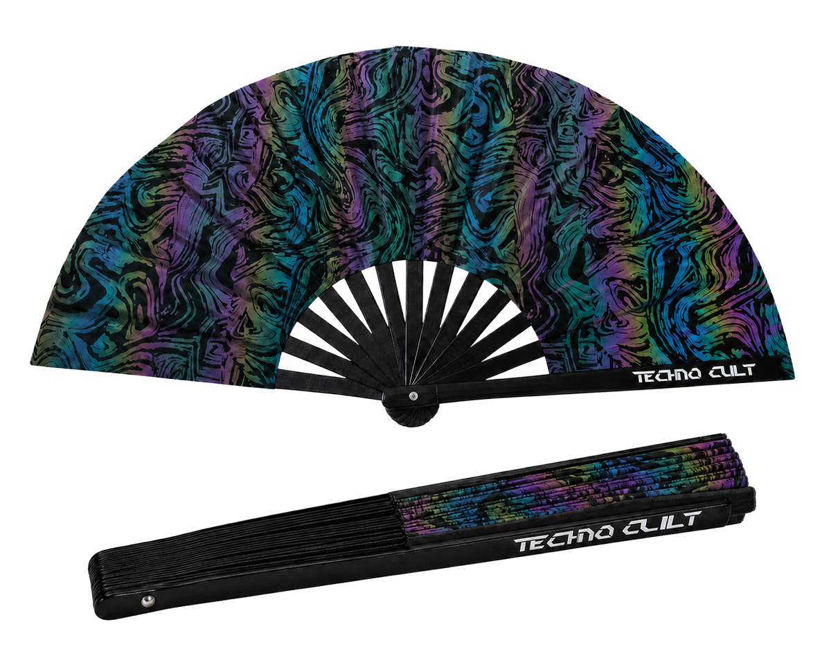 REFLECTIVE HAND FAN