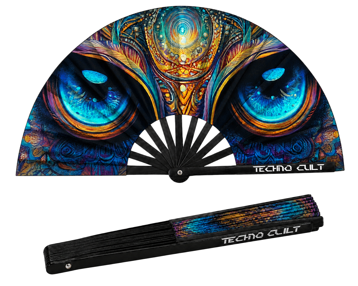 EYES HAND FAN