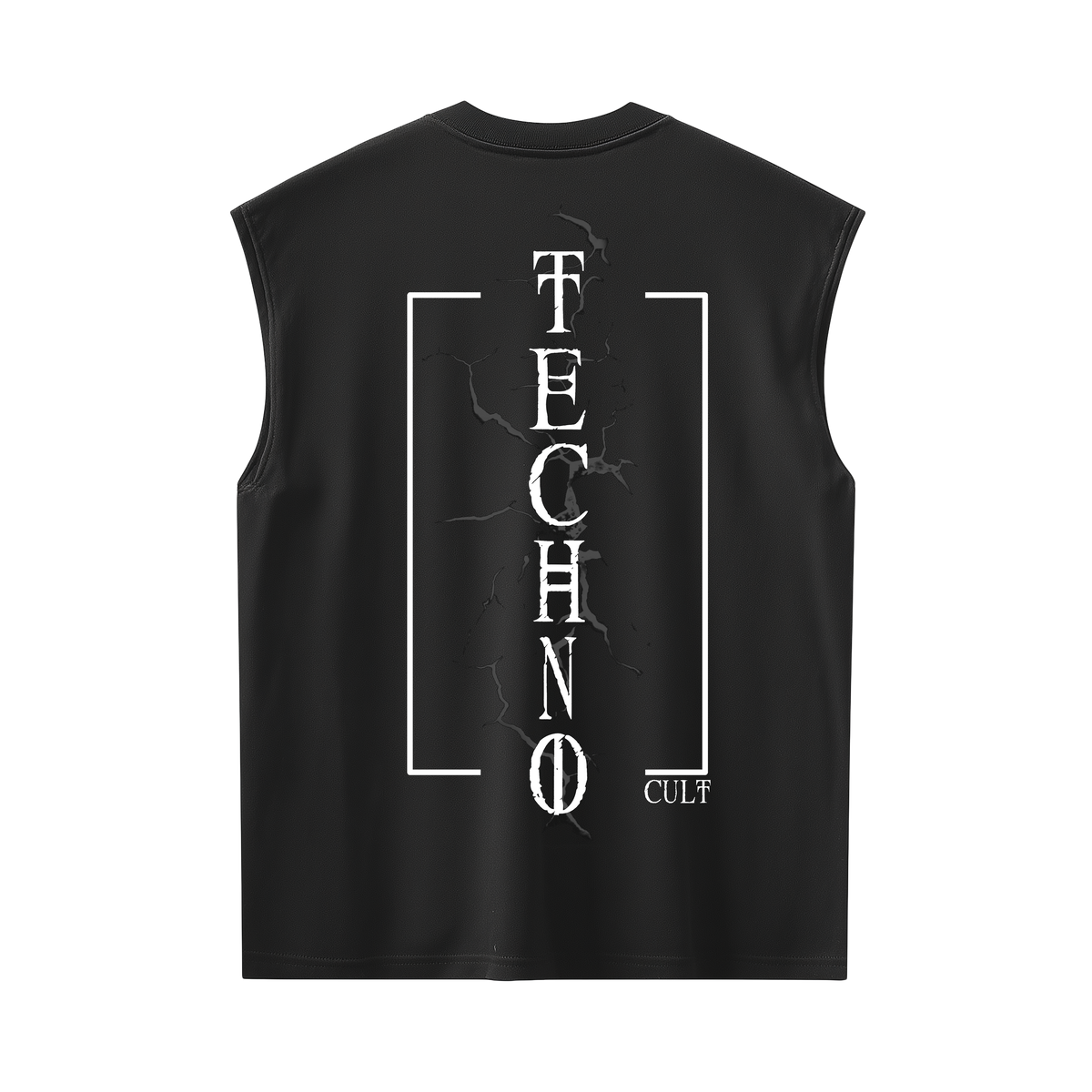 TECHNO//Sleeveless T-shirt