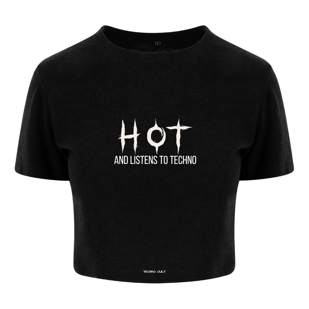 HOT CROPPED T-SHIRT