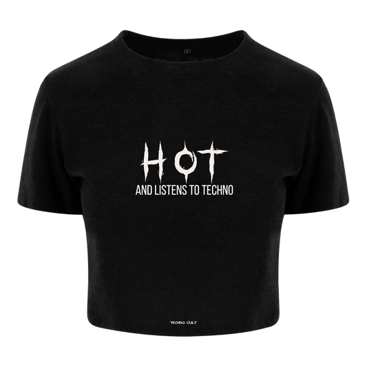 HOT CROPPED T-SHIRT