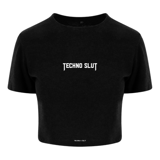 TECHNO SLUT CROPPED T-SHIRT