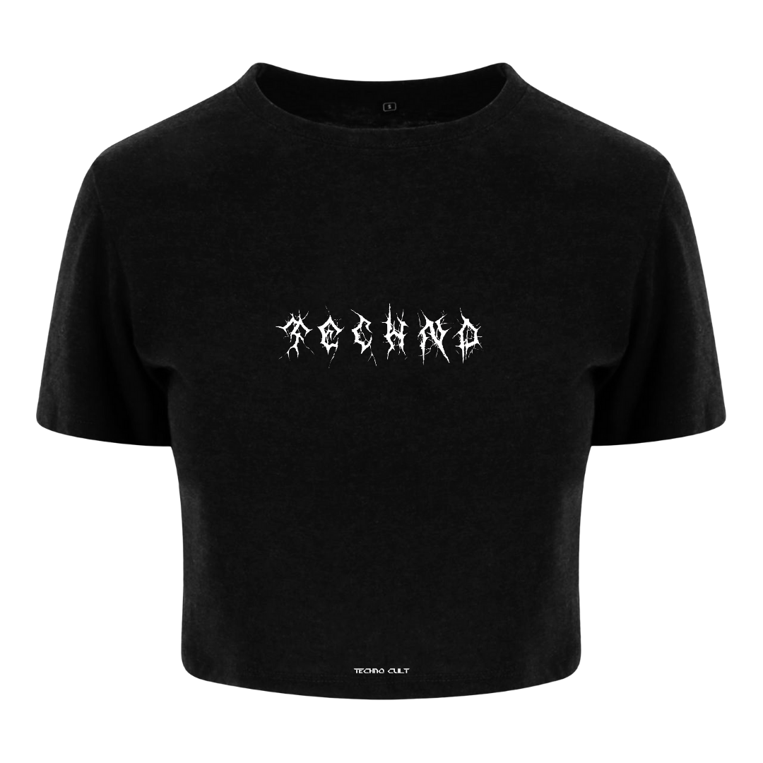 TECHNO CROPPED T-SHIRT