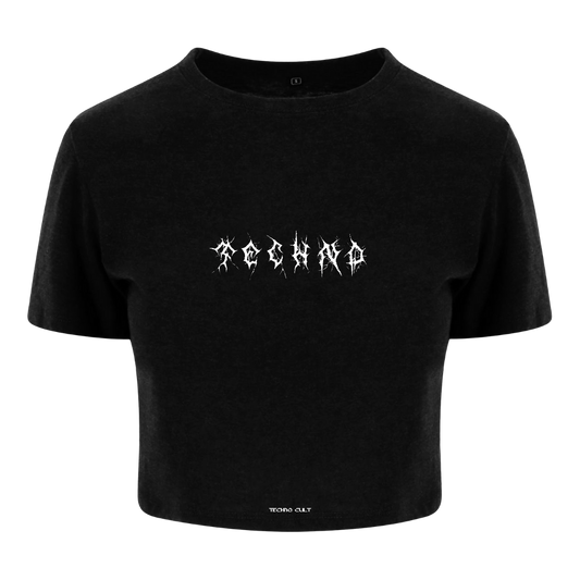 TECHNO CROPPED T-SHIRT