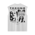 THOUGHTS//Sleeveless T-shirt