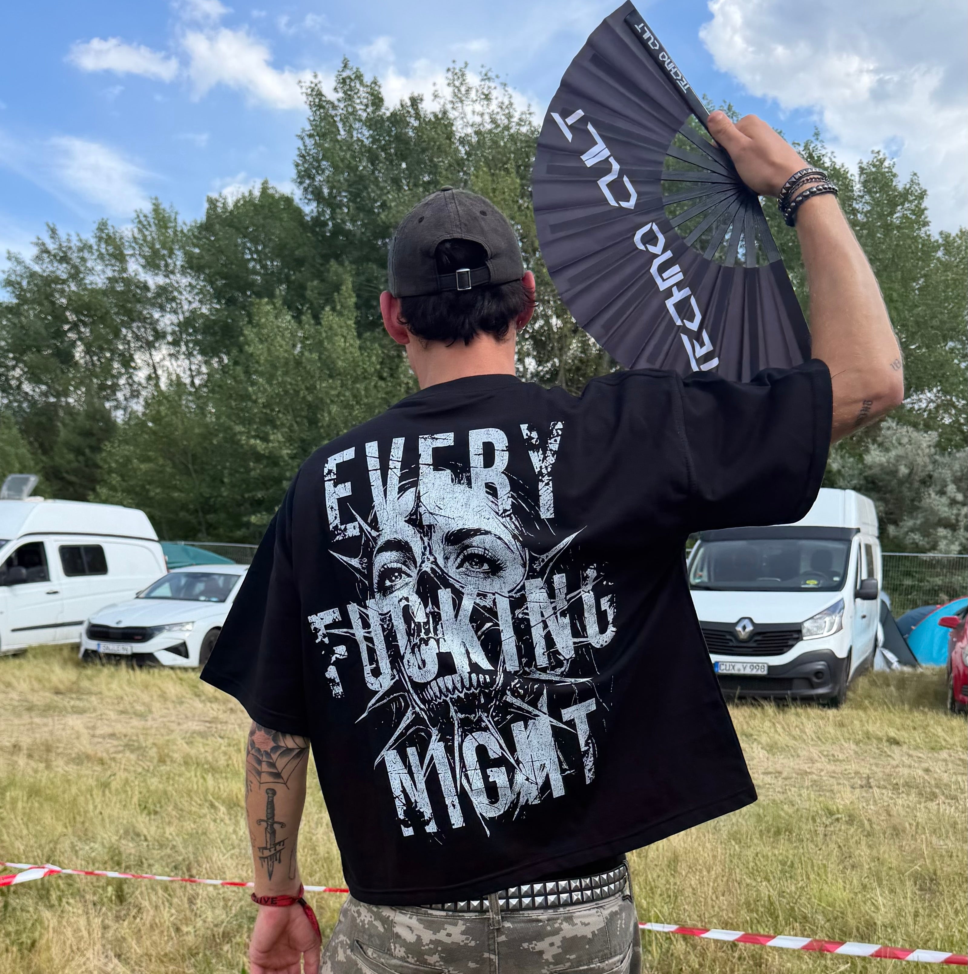 TECHNO CULT HAND FAN