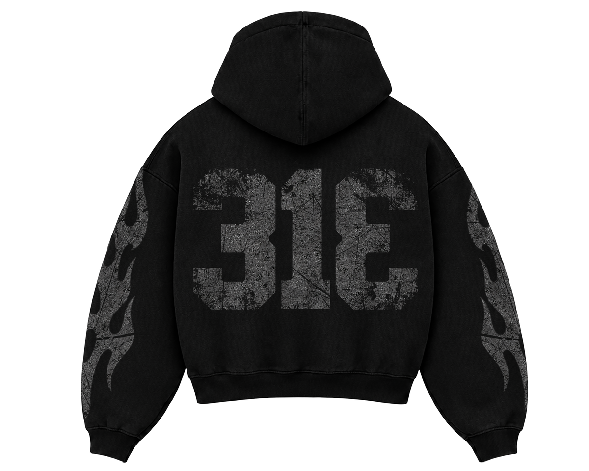 313//Oversized hoodie