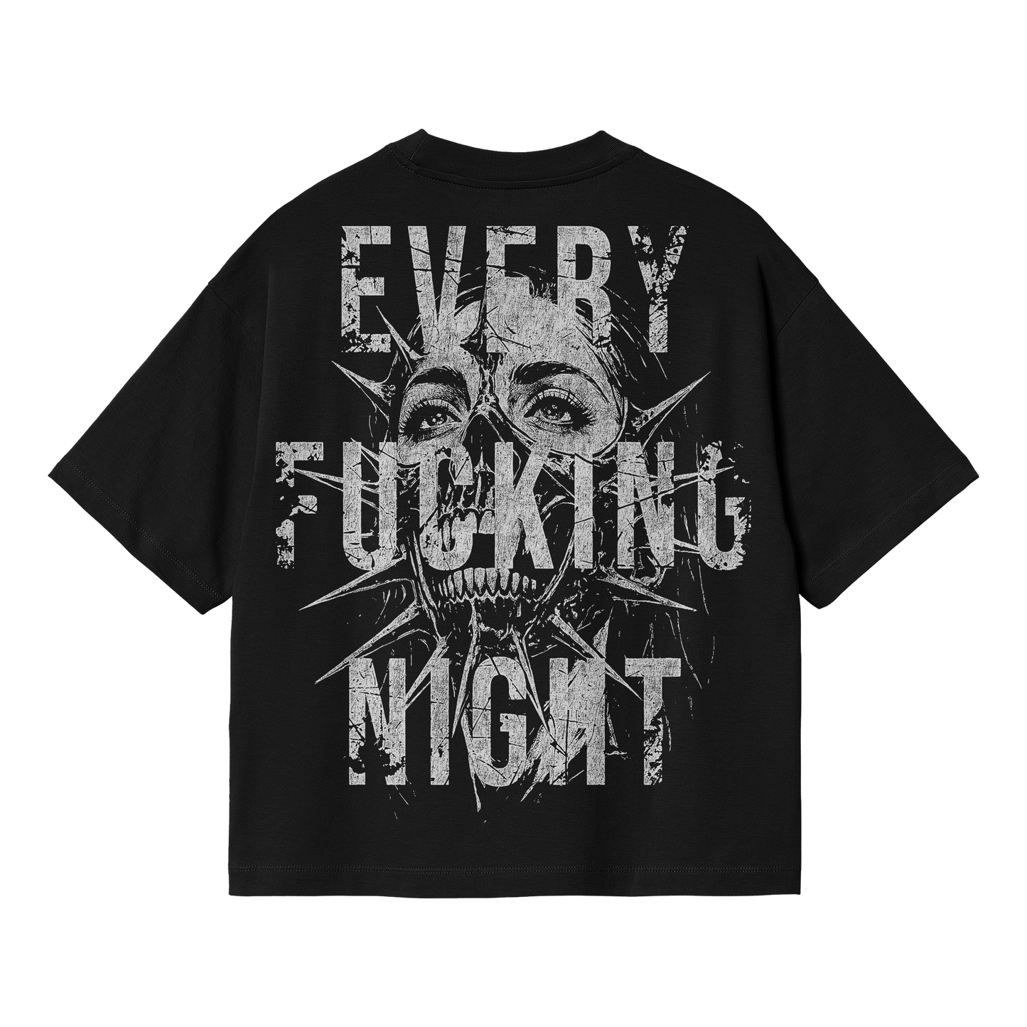 EVERY F NIGHT//Boxy T-shirt