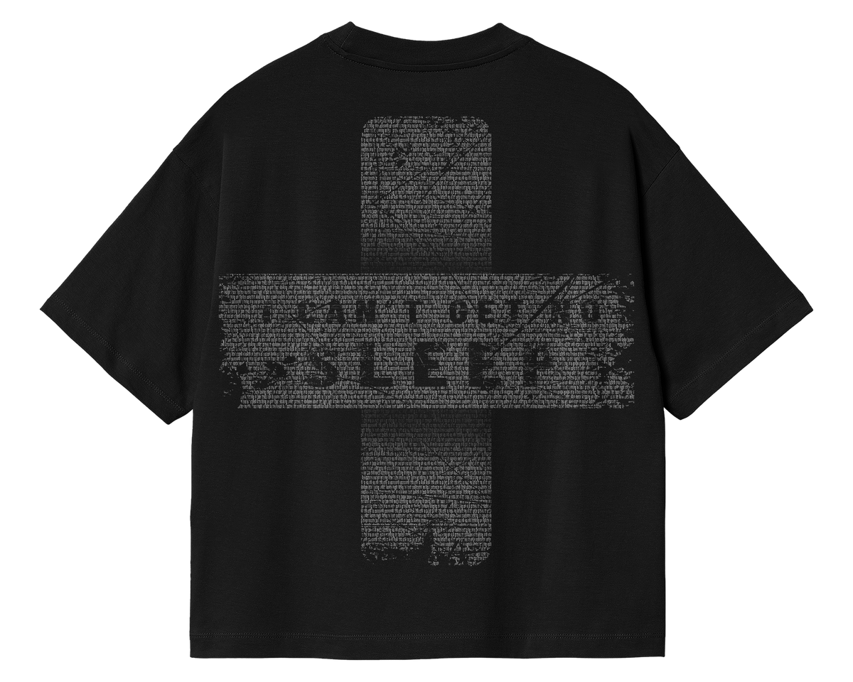 NO SLEEP//Boxy T-shirt