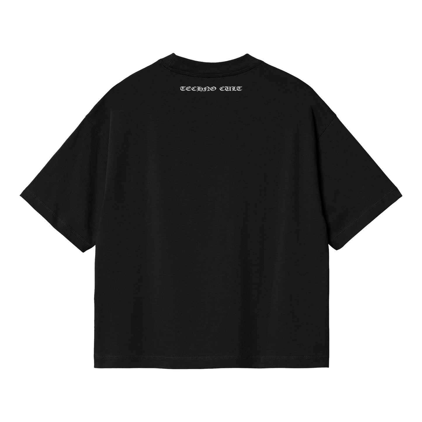THE MAXTER//Cropped oversized T-shirt