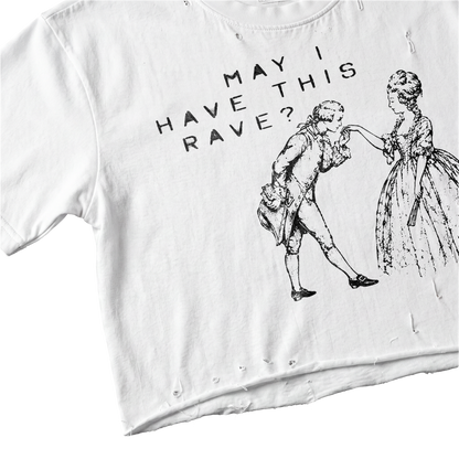 MAY I? // DISTRESSED T-shirt