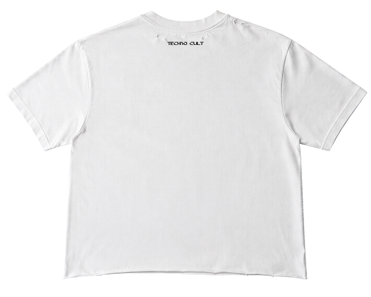 MAY I? // Distressed T-shirt