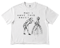 MAY I? // Distressed T-shirt
