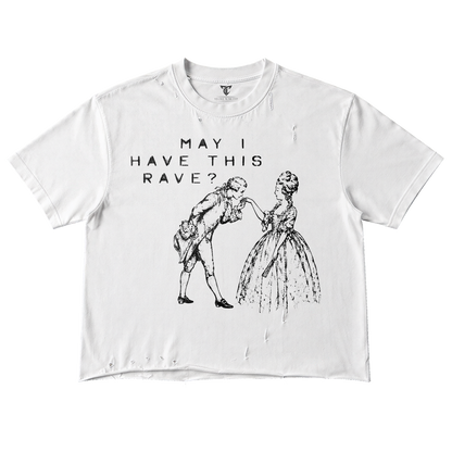 MAY I? // DISTRESSED T-shirt