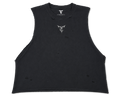 TC//Sleeveless cropped shirt