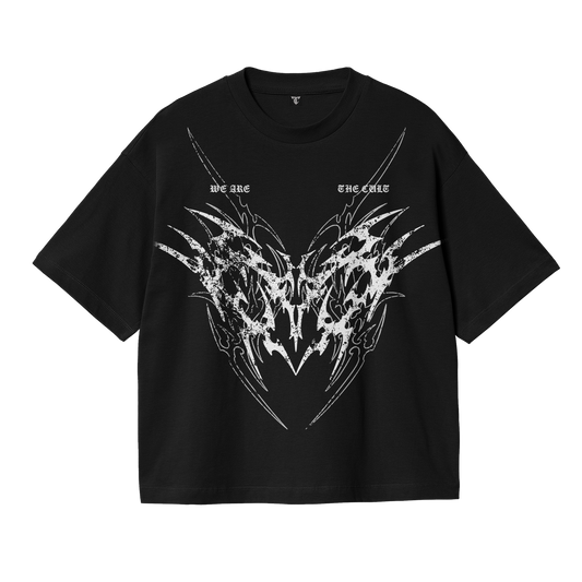 THE MAXTER//Cropped oversized T-shirt