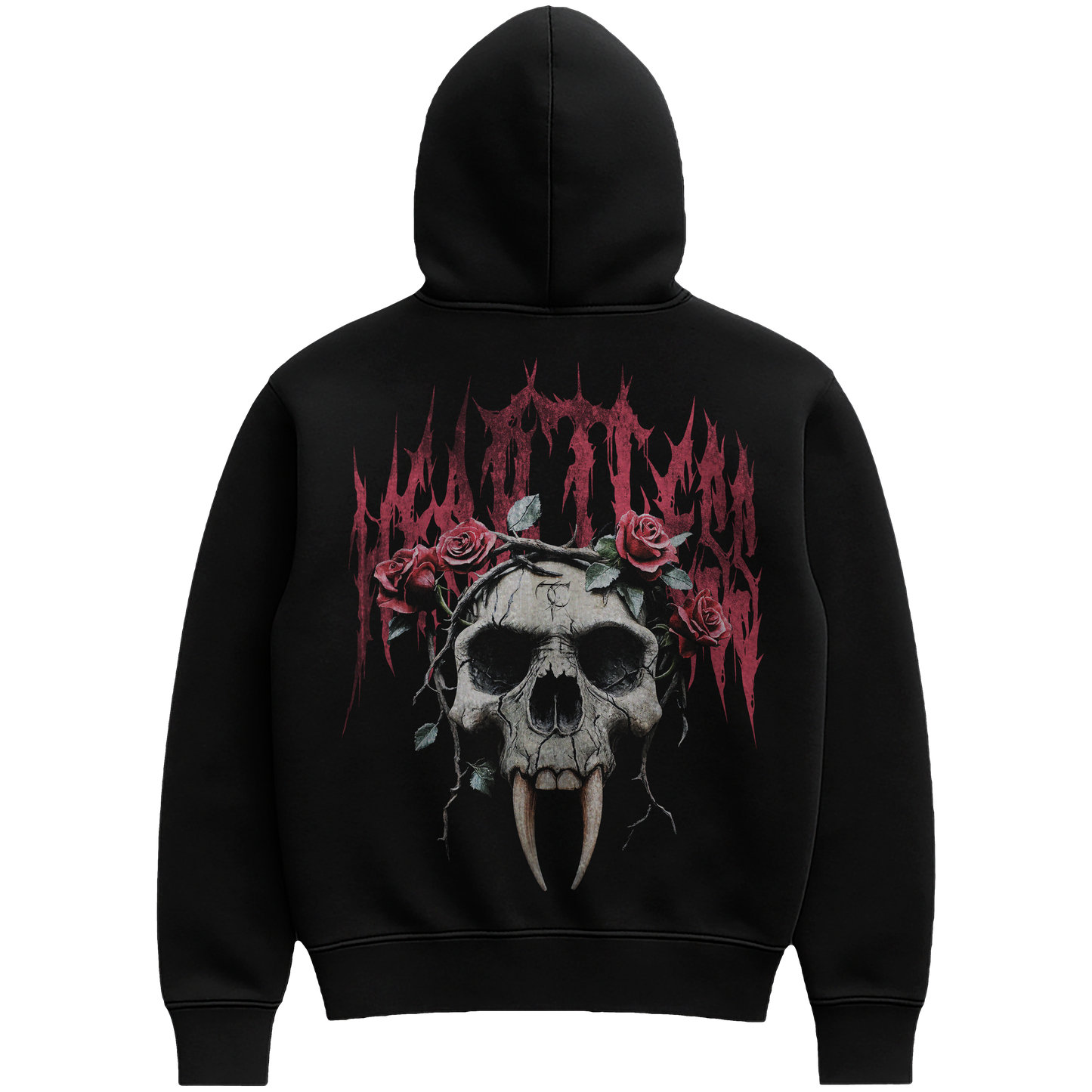 HEARTLESS//Oversized hoodie