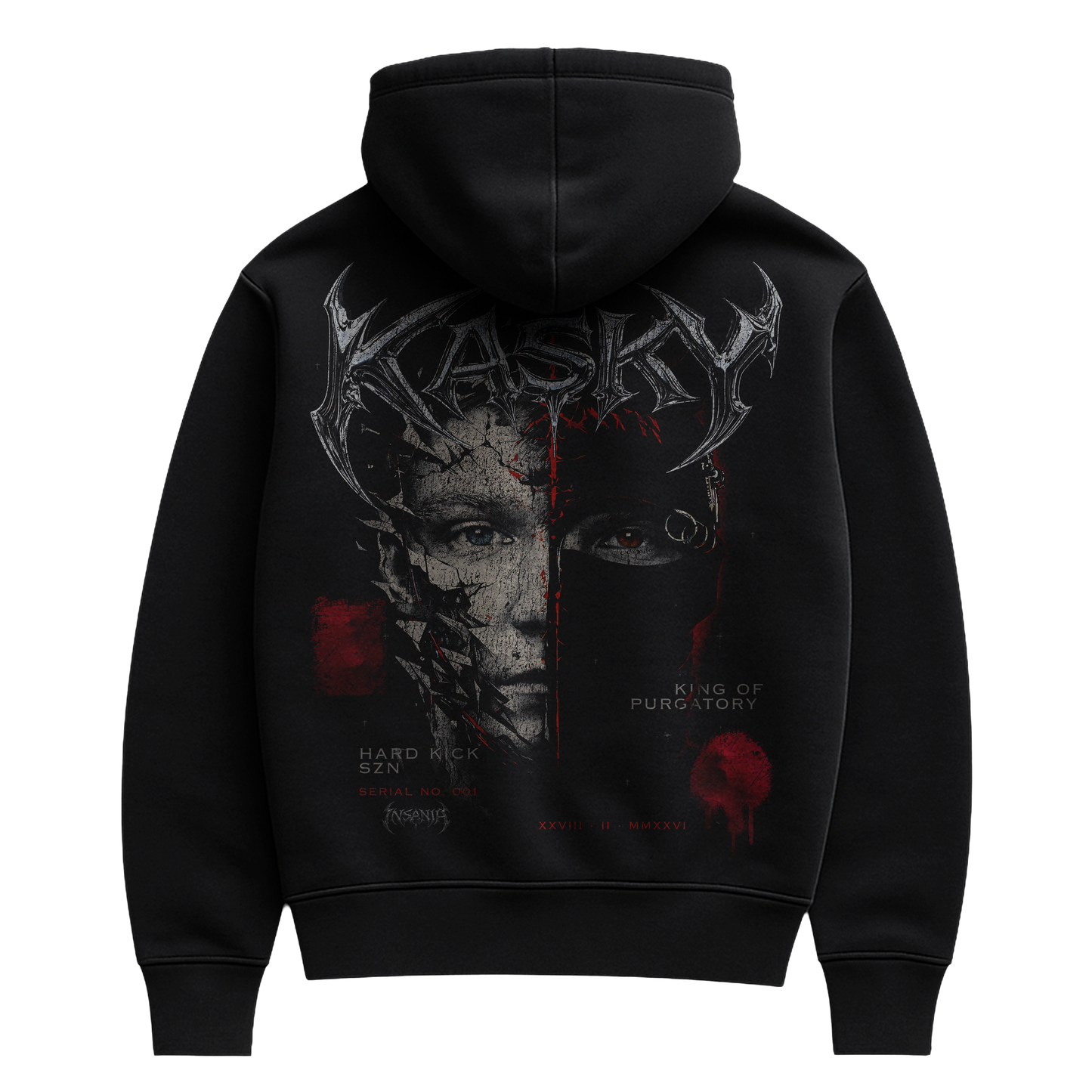 KASKY//Oversized hoodie