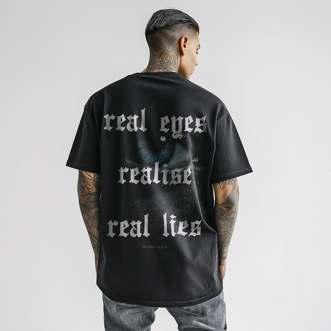 REAL EYES//Oversized T-shirt