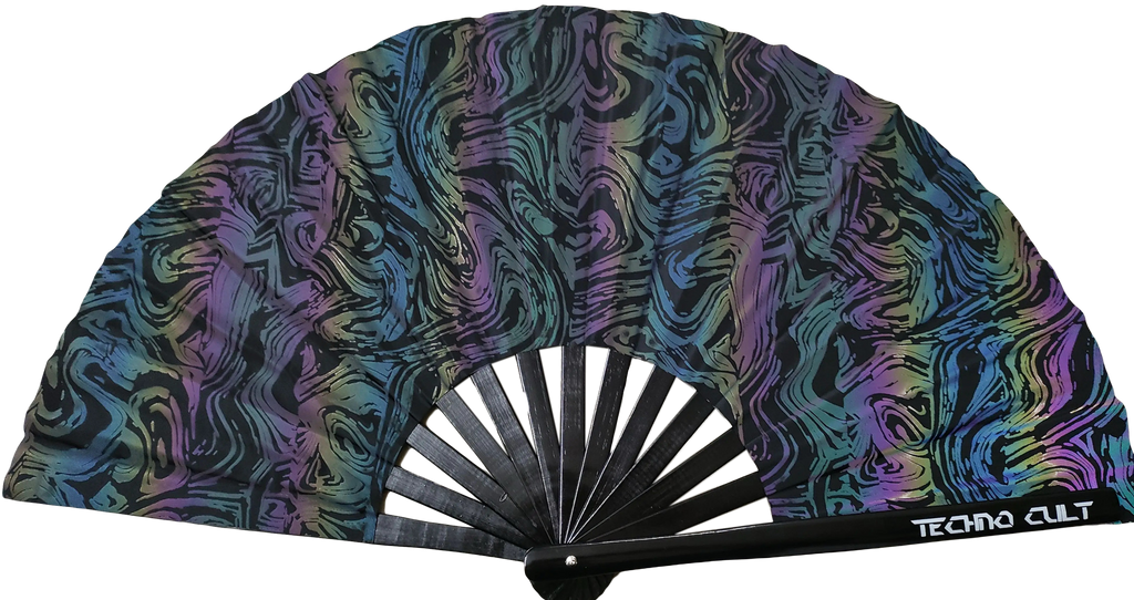 REFLECTIVE HAND FAN