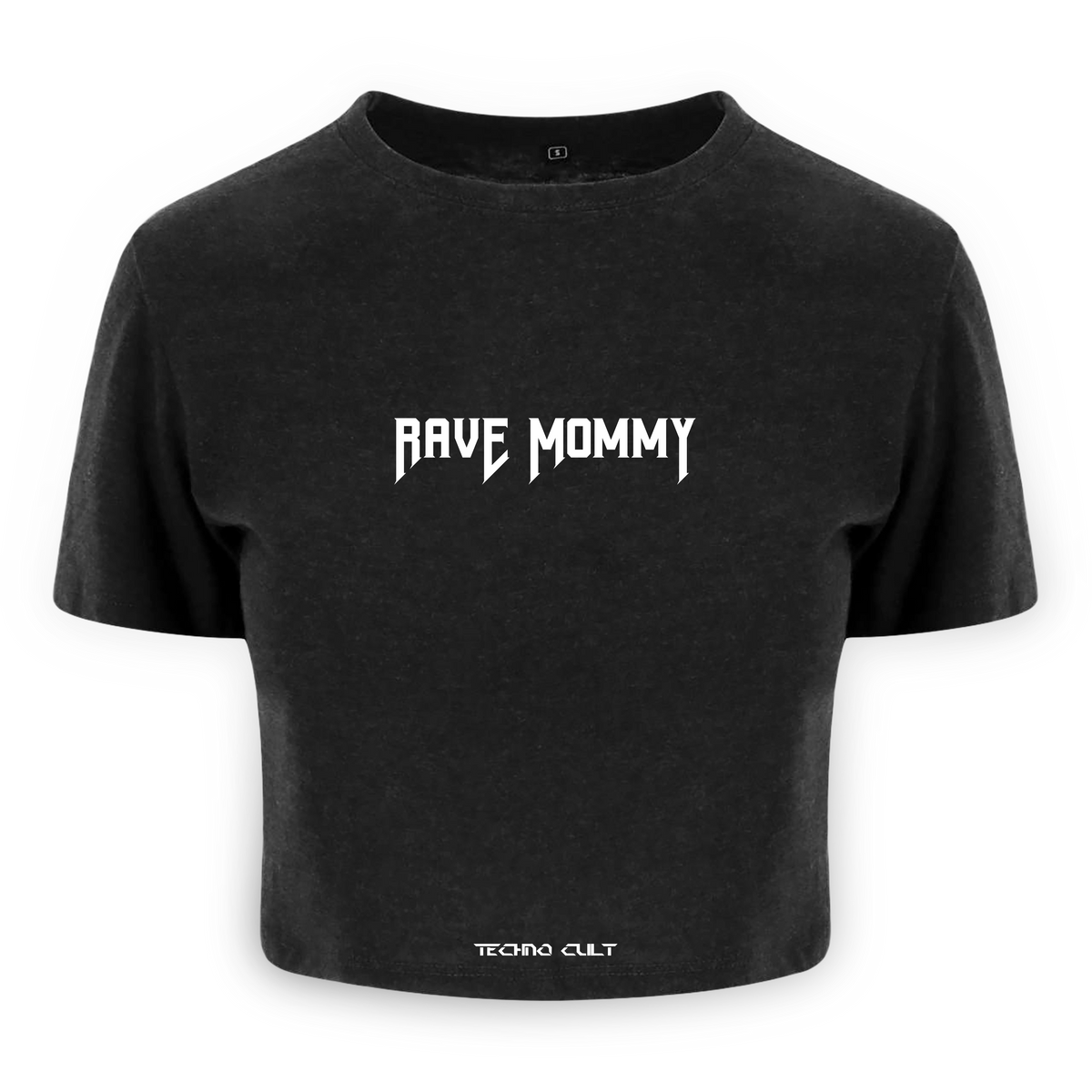 RAVE MOMMY//Cropped T-shirt