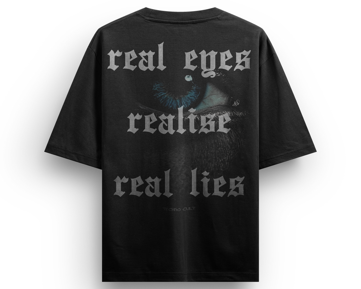 REAL EYES//Oversized T-shirt