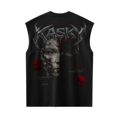 KASKY//Sleeveless T-shirt