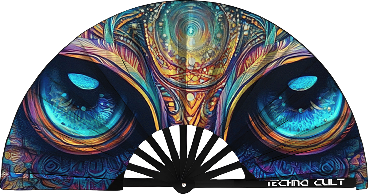 EYES HAND FAN