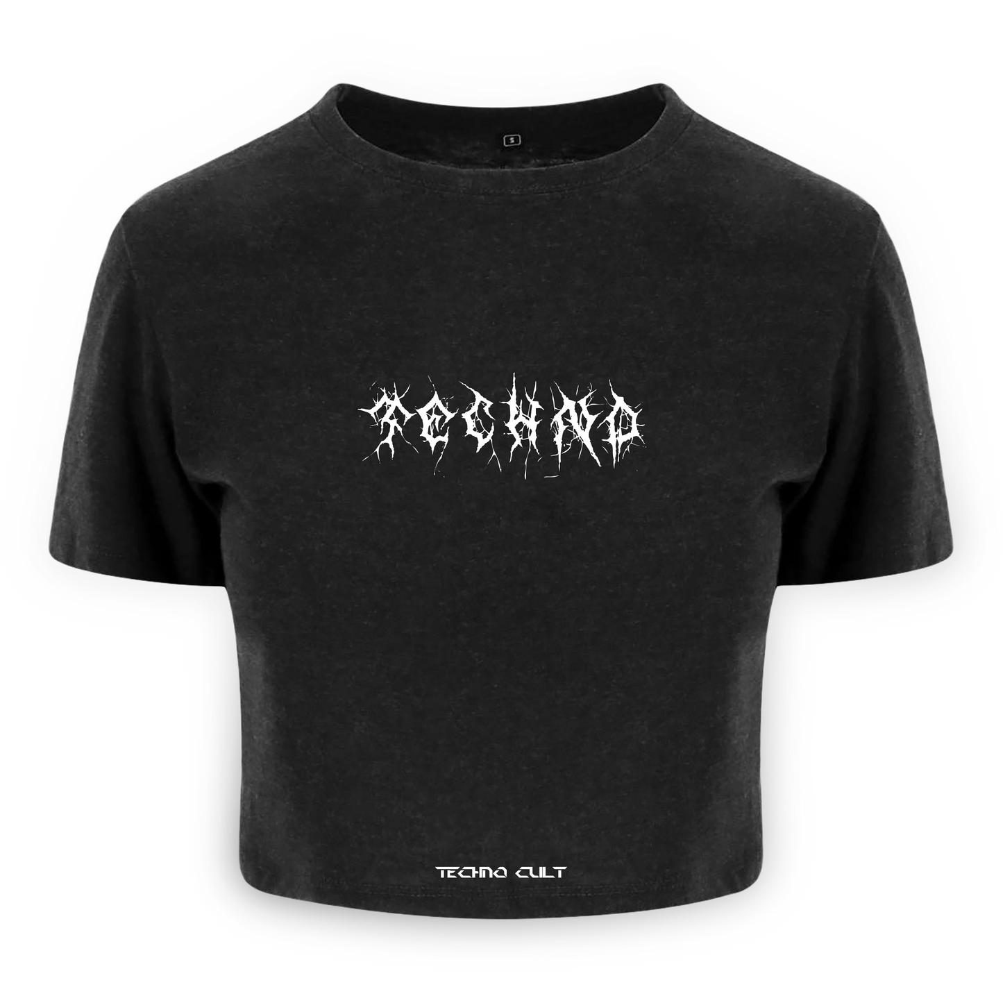 TECHNO//Cropped T-shirt