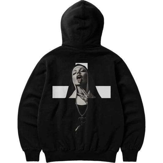 TECHNO NUN oversized hoodie