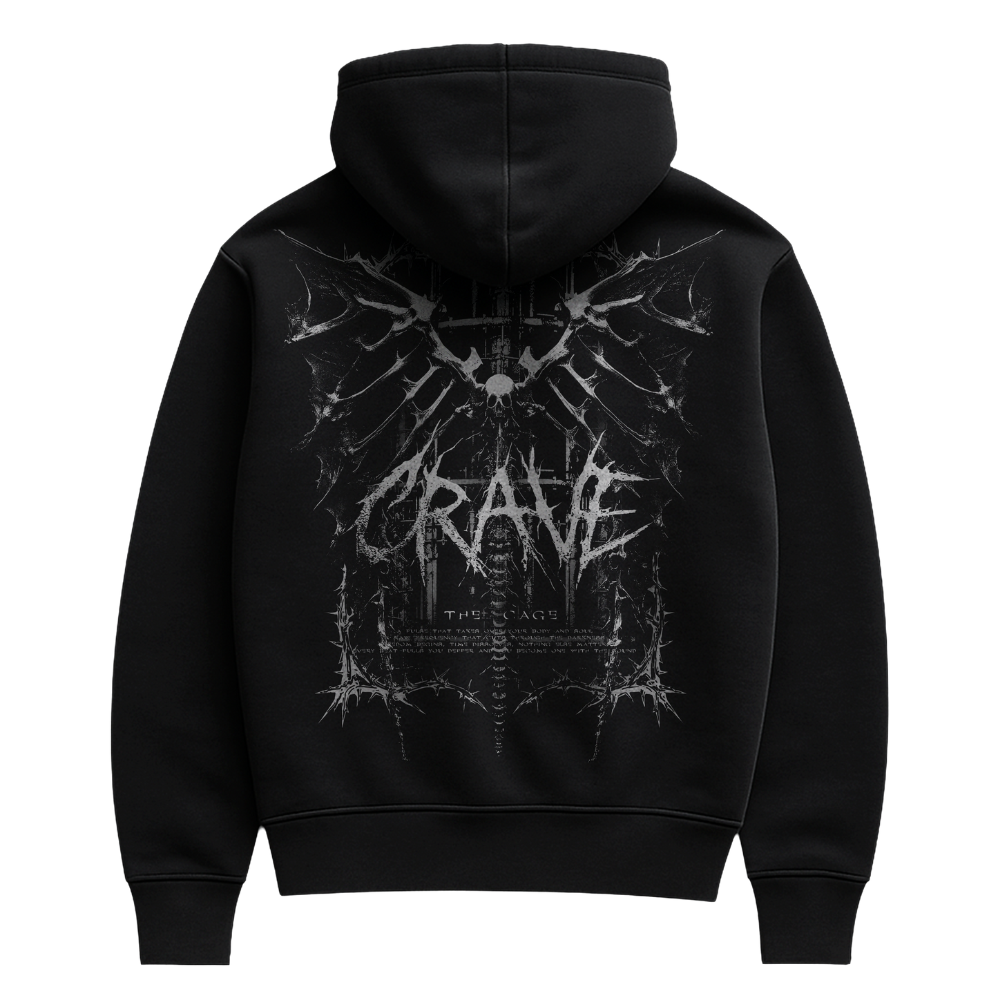 CAGE//Oversized hoodie