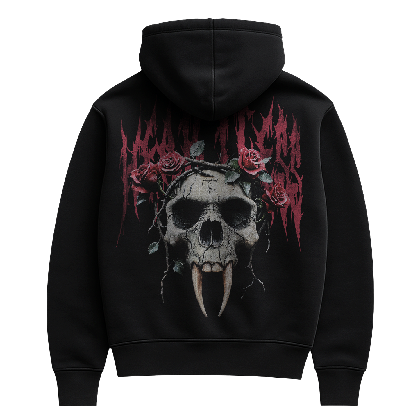 HEARTLESS//Oversized hoodie