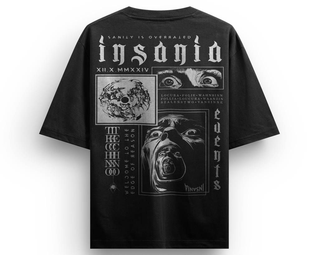 INSANIA//Oversized T-shirt