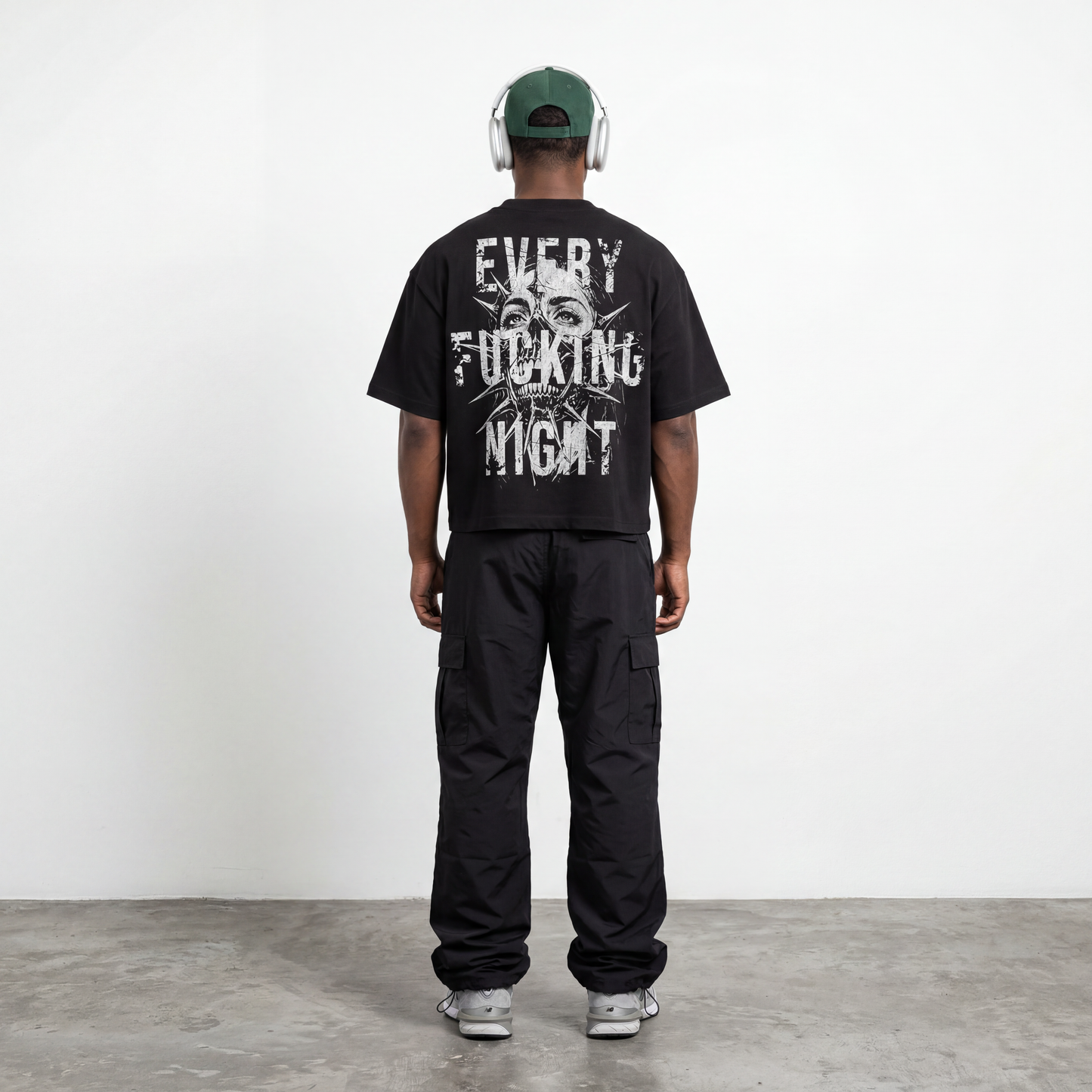 EVERY F NIGHT//Boxy T-shirt