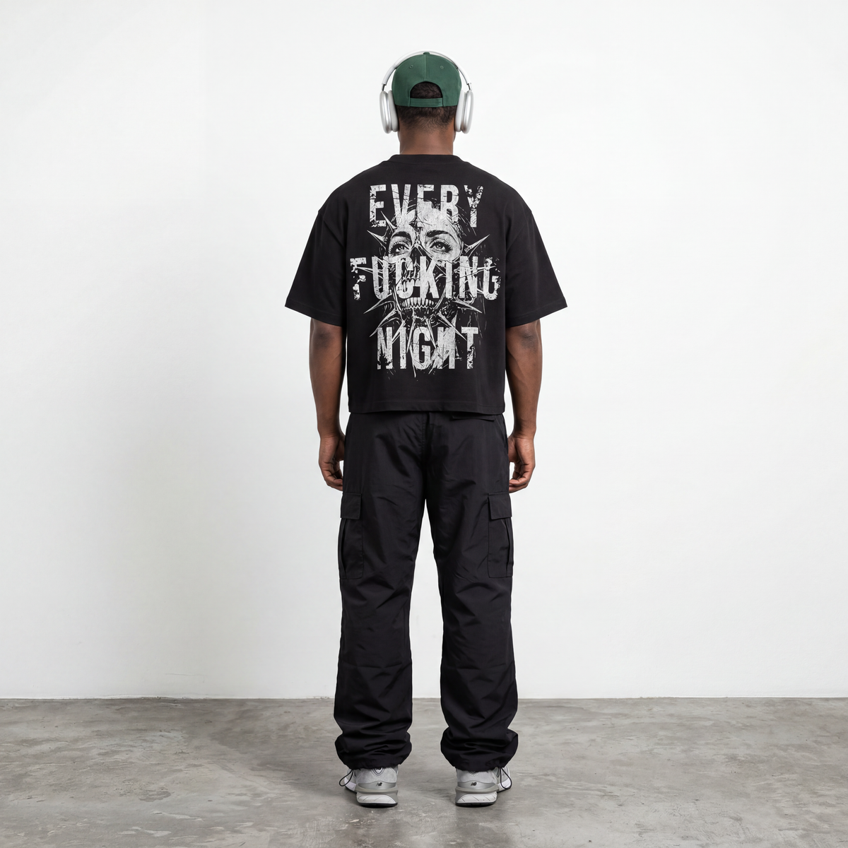 EVERY F NIGHT//Boxy T-shirt