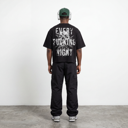 EVERY F NIGHT//Boxy T-shirt