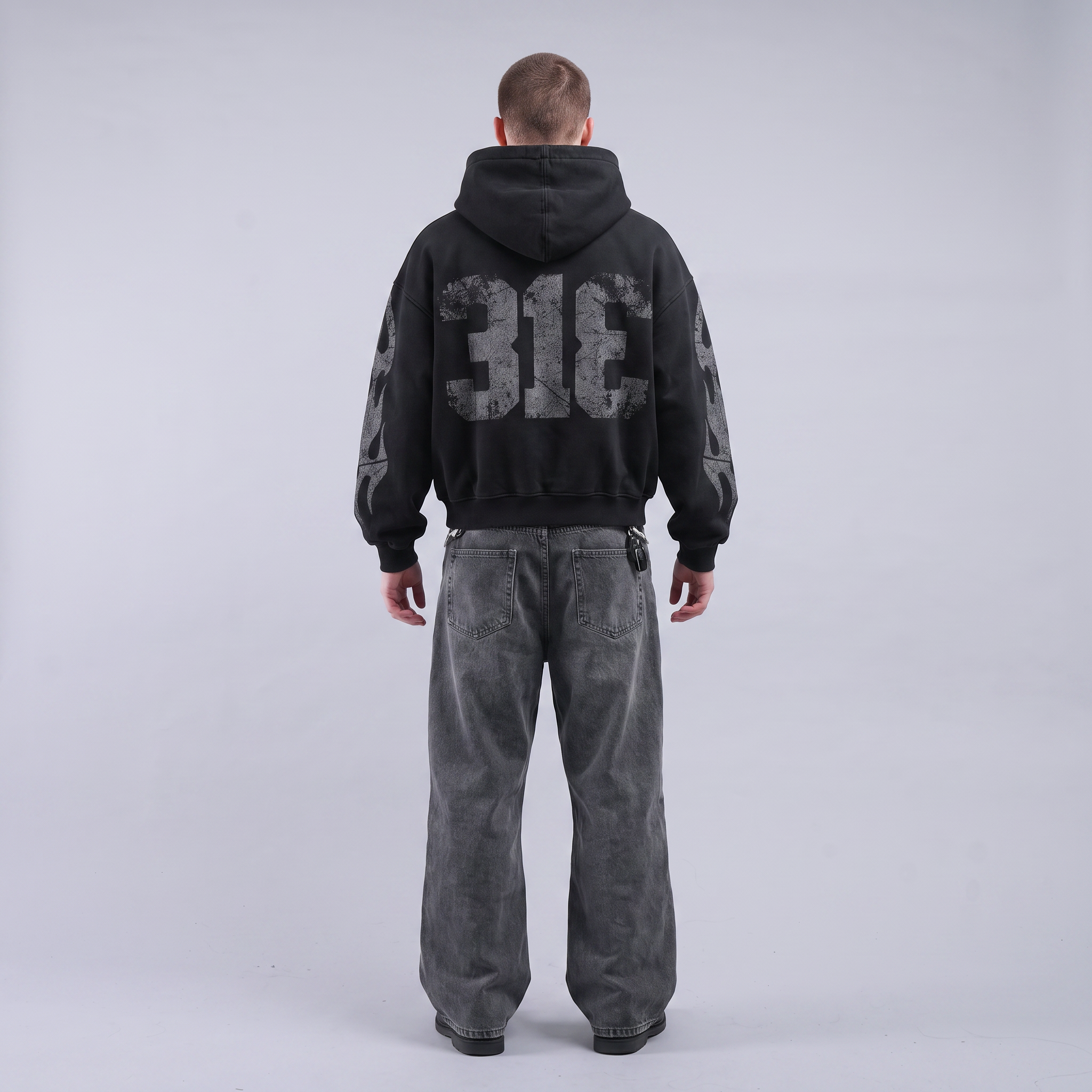 313//Oversized hoodie
